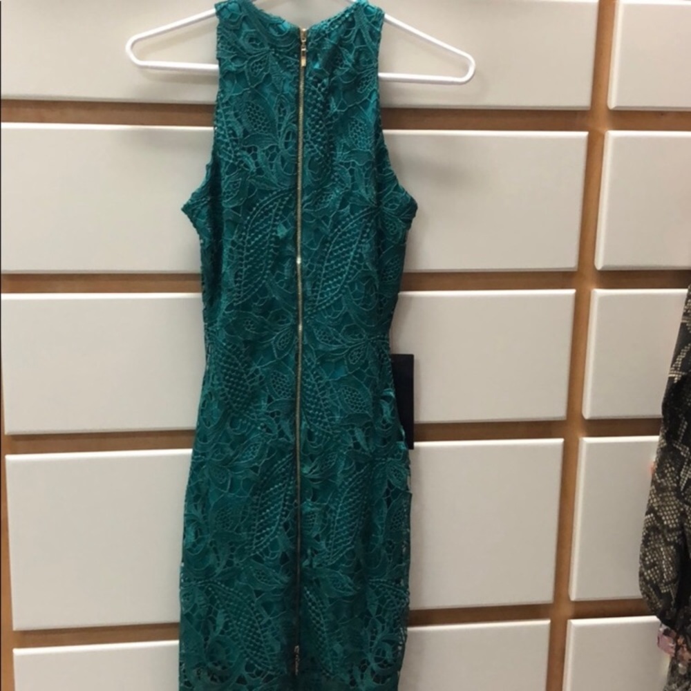 NWT Bebe midi lace dress xs 2 - Picture 4 of 8